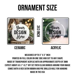 Custom Wedding Ornament 2025 – Our First Christmas Married Gift – Personalized Couple Keepsake – Bride & Groom Holiday Decoration - Image 9