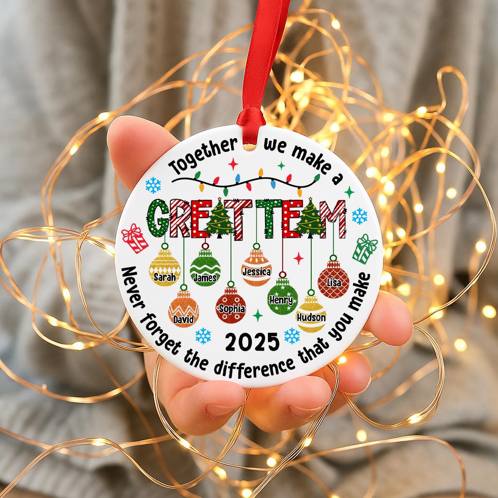 great-team-ornament-2025-personalized-christmas-gift-for-teachers-nurses-volunteers-custom-acrylic-team-keepsake-8 Great Team Ornament 2025 – Personalized Christmas Gift for Teachers, Nurses, Volunteers, Custom Acrylic Team Keepsake - Image 8