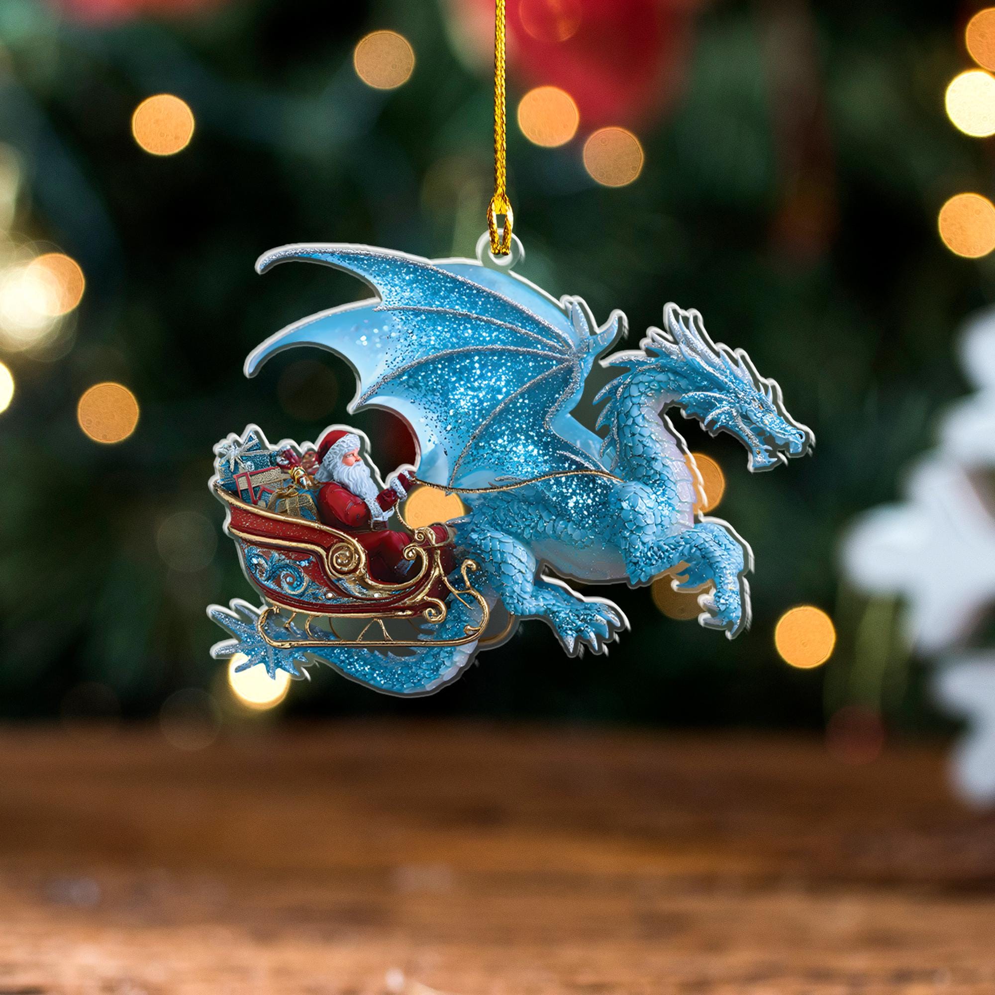 pack-5-personalized-santa-riding-a-dragon-christmas-ornament-dragon-christmas-ornaments-santa-lover-gift-christmas-home-decor-gift-for-her-5 Pack 5 Personalized Santa Riding A Dragon Christmas Ornament, Dragon Christmas Ornaments, Santa Lover Gift, Christmas Home Decor, Gift For Her - Image 5
