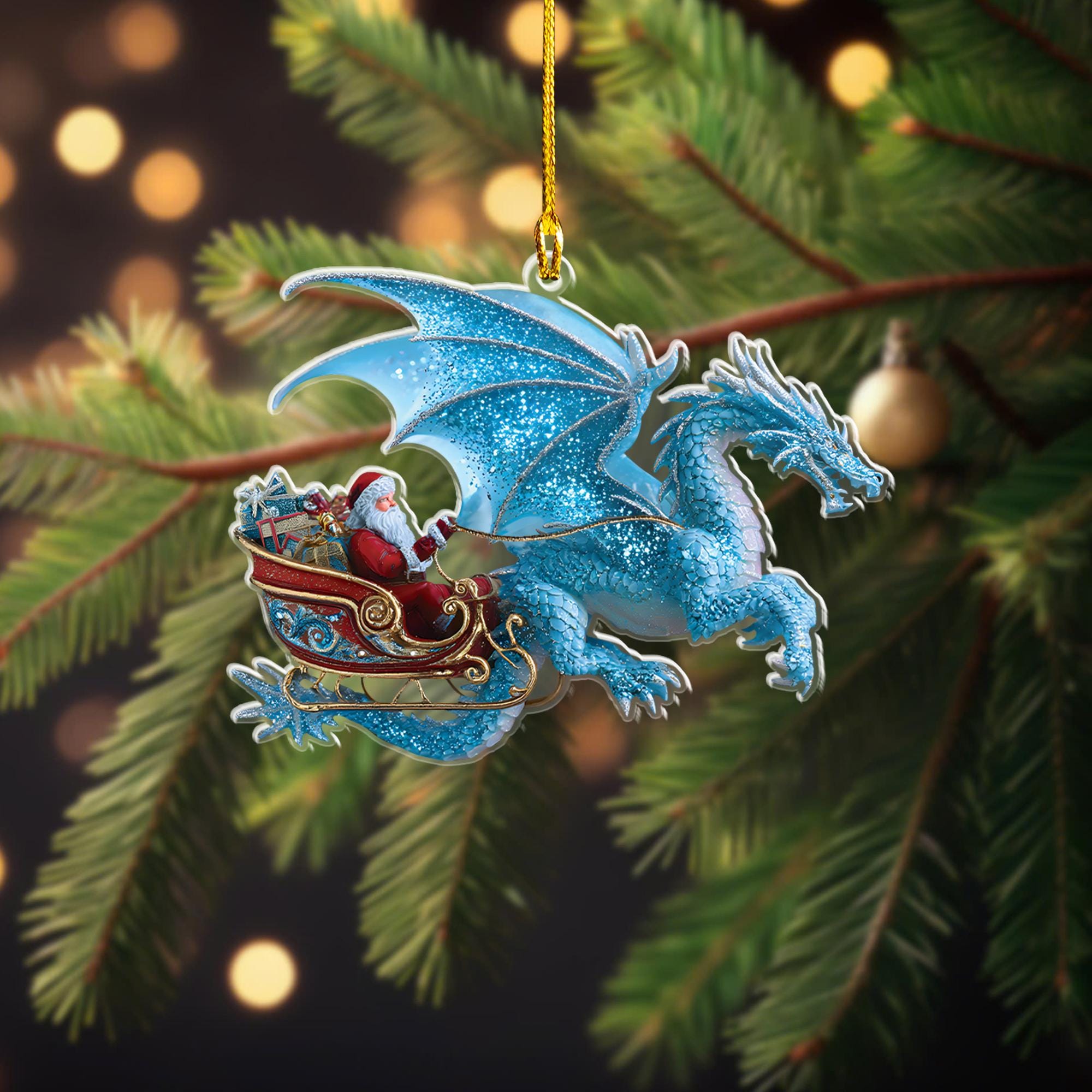 pack-5-personalized-santa-riding-a-dragon-christmas-ornament-dragon-christmas-ornaments-santa-lover-gift-christmas-home-decor-gift-for-her-7 Pack 5 Personalized Santa Riding A Dragon Christmas Ornament, Dragon Christmas Ornaments, Santa Lover Gift, Christmas Home Decor, Gift For Her - Image 7