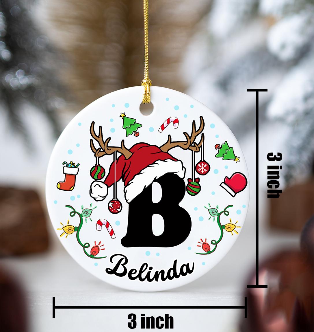 personalized-initial-christmas-ornament-2025-custom-name-letter-gift-cute-santa-reindeer-tree-decoration-holiday-keepsake-christmas-gift-2 Personalized Initial Christmas Ornament 2025, Custom Name Letter Gift, Cute Santa Reindeer Tree Decoration, Holiday Keepsake Christmas Gift - Image 2